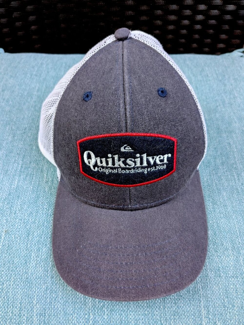 Quiksilver Navy Trucker hat adjustable